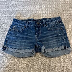 Vigoss Cuffed Blue Jean Shorts